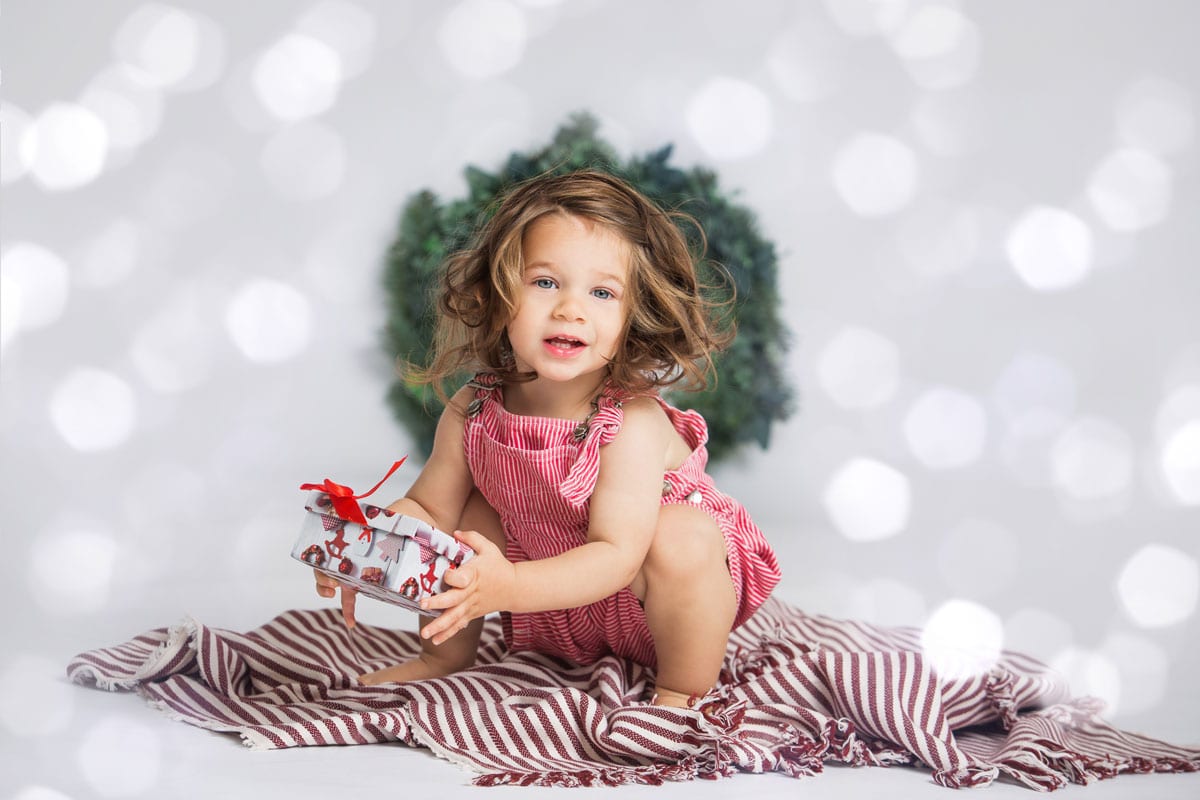 Spezielles Weihnachtsfotoshooting fuer Familien in Berlin